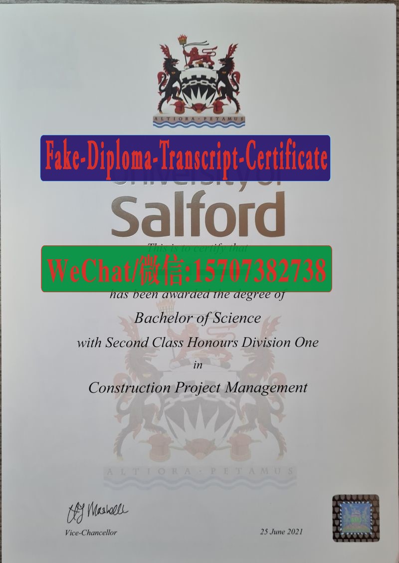 Where to order fake University of Salford Diploma