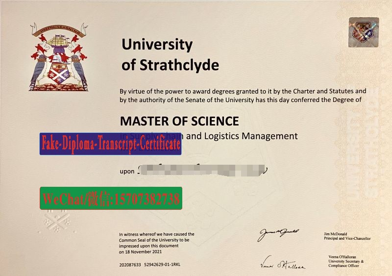 Where to order fake University of Strathclyde Diploma