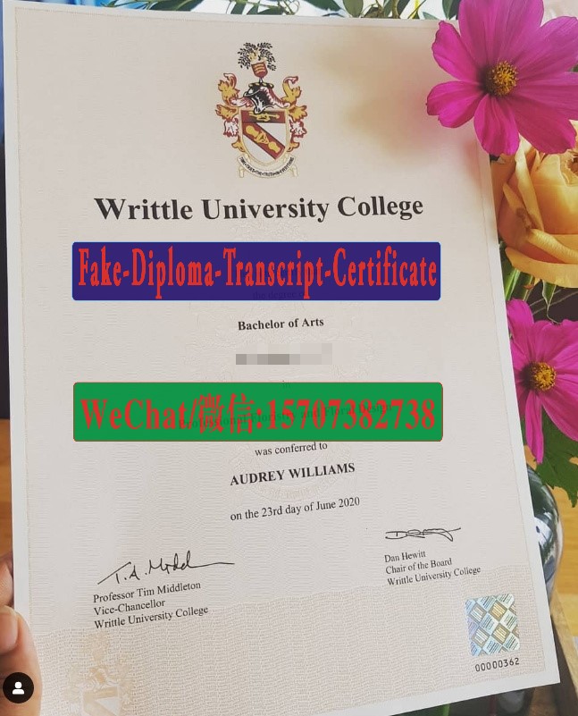 Where to order fake Writtle University College Diploma